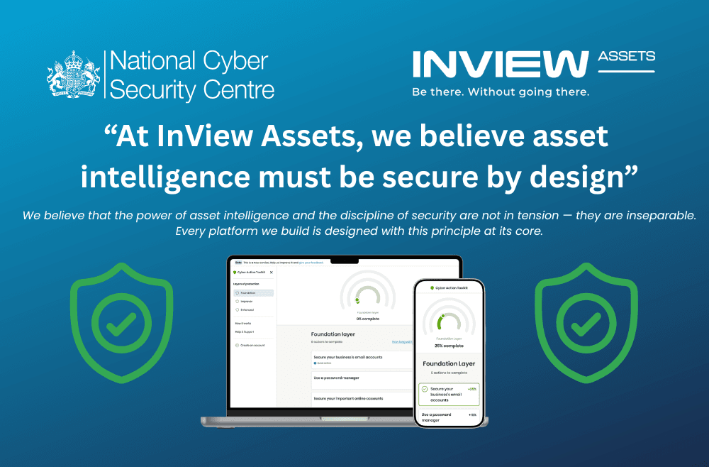 Statement 'At InView Assets, we believe asset intelligence must be secure by design'
